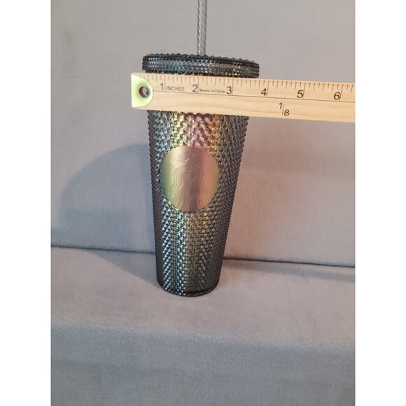 Starbucks 20 Unicorn Black Iridescent Studded Tumbler Venti Limited Edition, NWT - Picture 7 of 11
